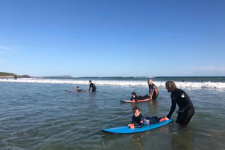Group Lessons at Smiths Beach