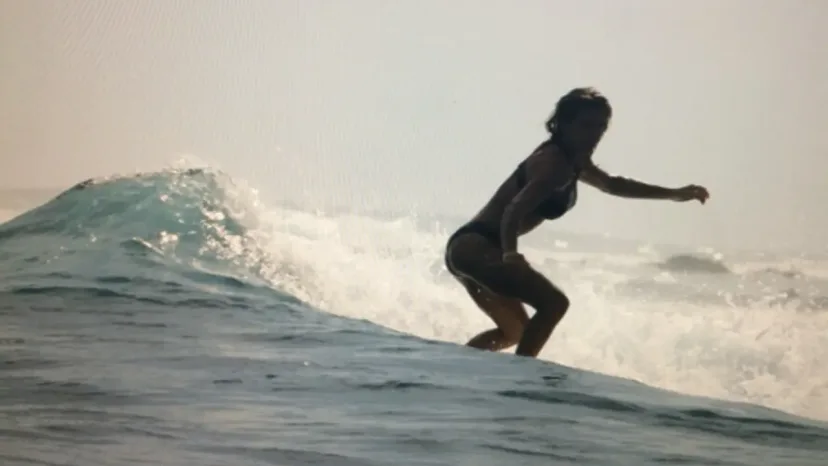A Pro Surf Coaching lesson running safely at Smiths Beach